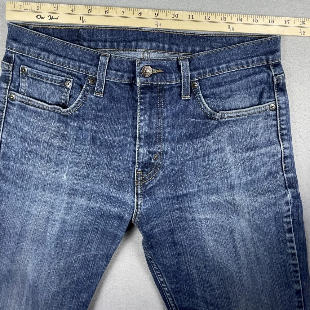 Levi's Jeans Mens 33x34 Blue 511 Slim Fit Medium Wash Denim Casual Pants
